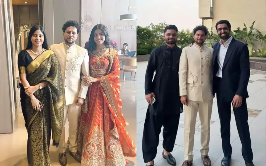 Rinku Singh and MP Priya Saroj spotted [Source: @PriyaSarojMP and @KKR_Xtra/x.com]